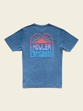 Howler Brothers EL SOL COTTON T-SHIRT - Size Medium